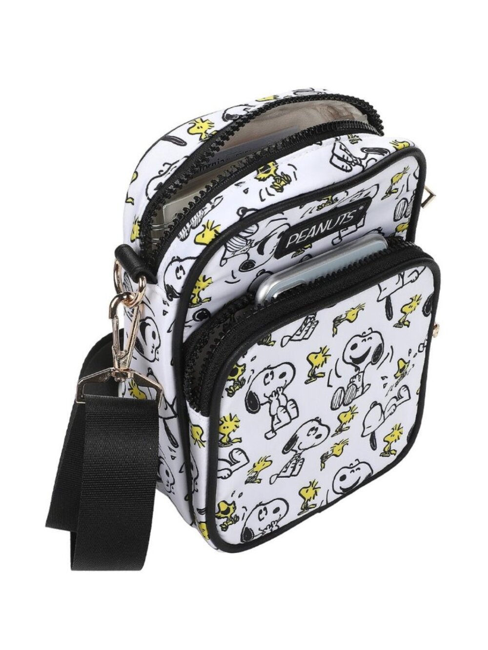 Peanuts Snoopy and Woodstock Messenger Purse - Picture 4 of 8